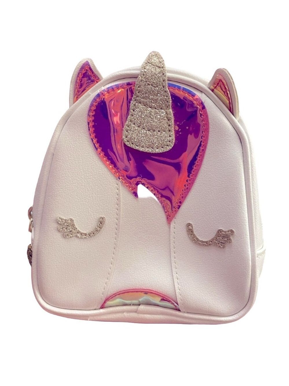 NWOT Bath & Body Works White Unicorn Cosmetic Pouch